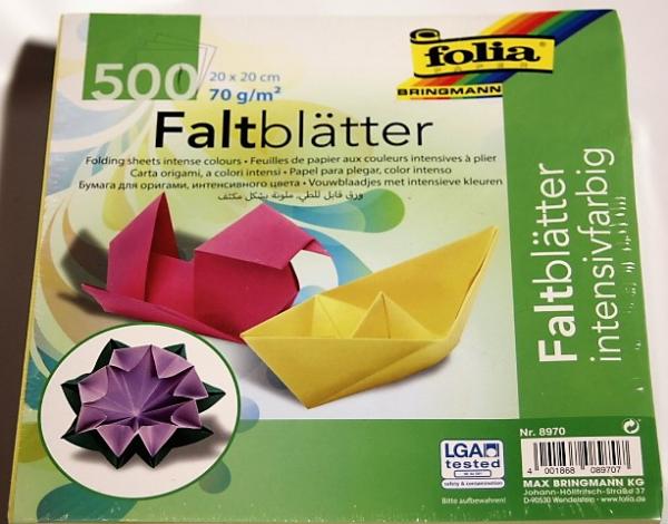 Faltblätter 70g/m², 20x20cm